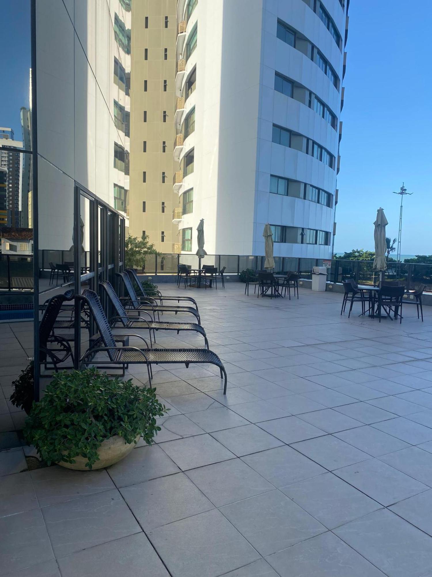 Ferienwohnung Apartamento Na Avenida Boa Viagem Flat Beach Class International Recife Exterior foto